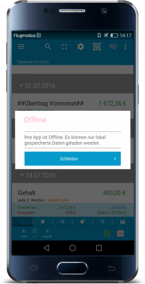 Haushaltsbuch-App-Android-Offline-Bearbeitung