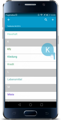 Haushaltsbuch-App-Android-Scrollbar